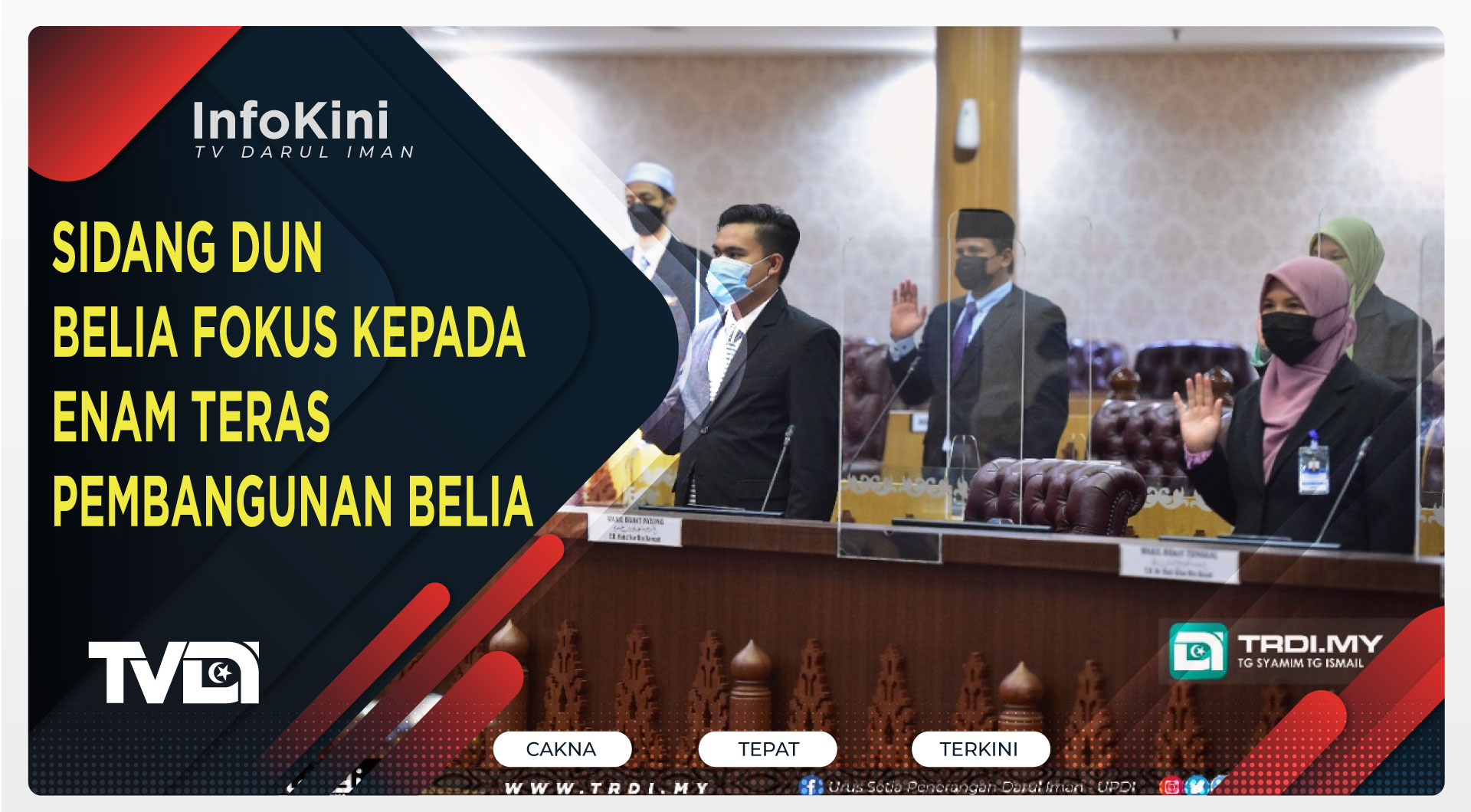 Sidang DUN Belia Fokus Kepada Enam Teras Pembangunan Belia
