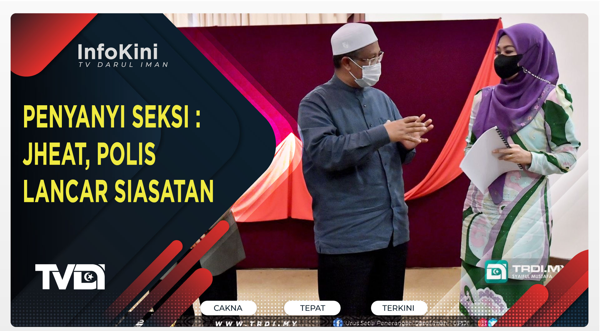 Penyanyi Seksi : JHEAT, Polis Lancar Siasatan