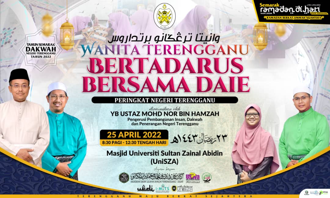 Jom Hadir ke Program Wanita Terengganu Bertadarus