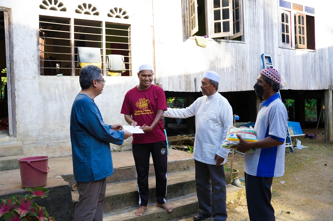 Terengganu Inc Santuni Golongan  Asnaf Sempena Jejak Ramadan