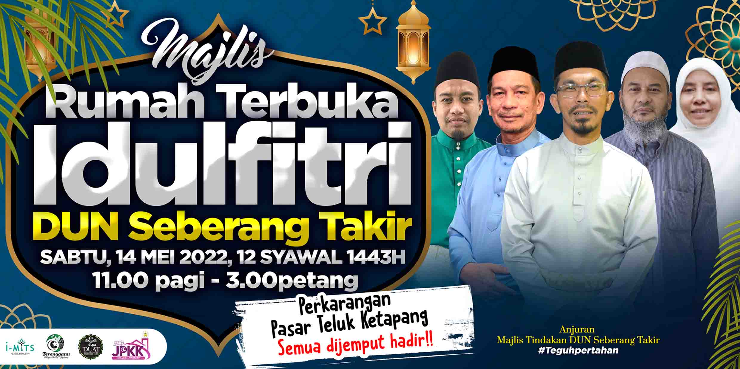 19 Sajian Utama Tarikan Rumah Terbuka Aidilfitri DUN Seberang Takir