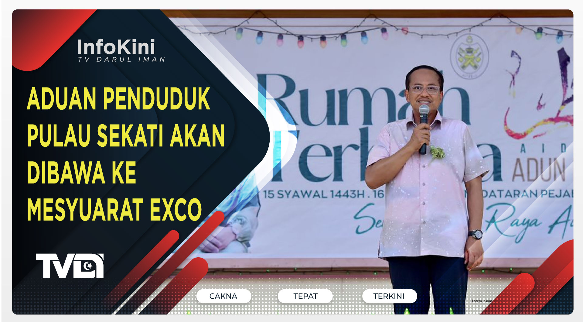 Aduan Penduduk Pulau Sekati Akan Dibawa Ke Mesyuarat Exco