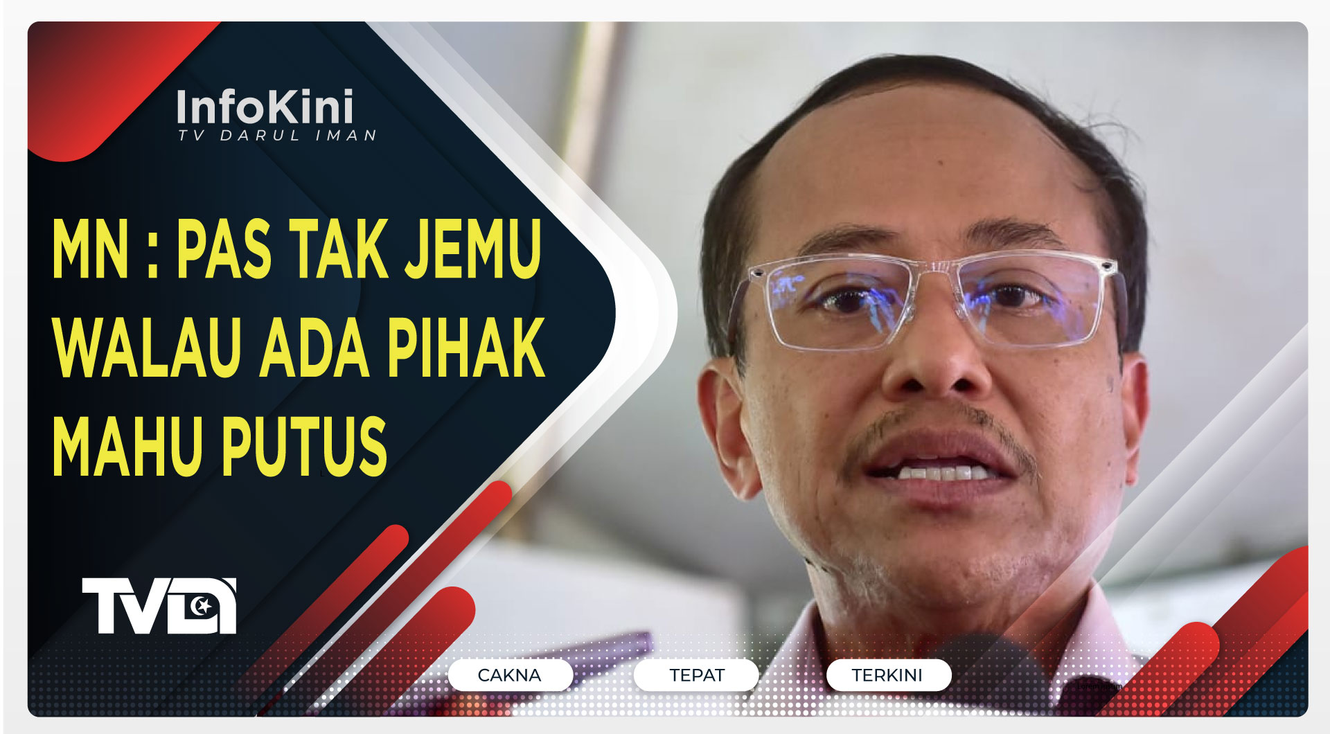 MN : PAS Tak Jemu Walau Ada Pihak Mahu Putus