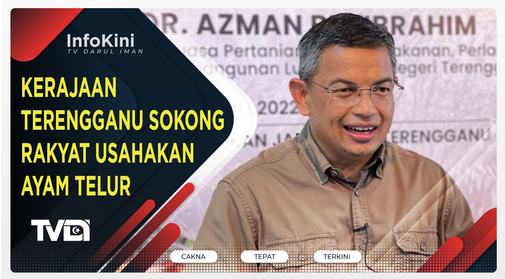 Kerajaan Terengganu Sokong Rakyat Usahakan Ayam Telur