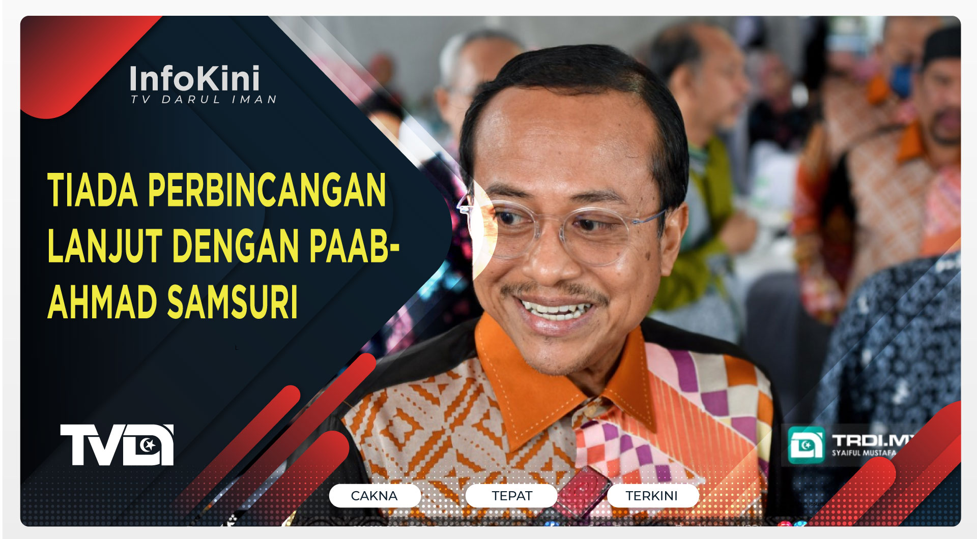 Tiada Perbincangan Lanjut Dengan PAAB- Ahmad Samsuri