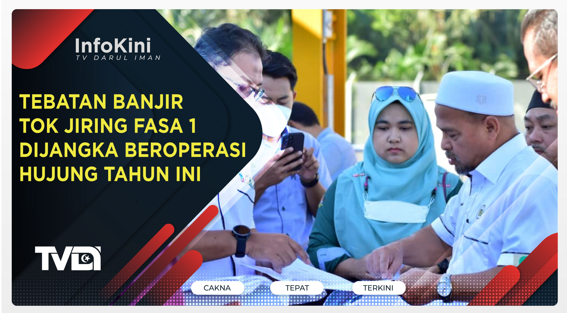 Tebatan Banjir Tok Jiring Fasa 1 Dijangka Beroperasi Hujung Tahun Ini