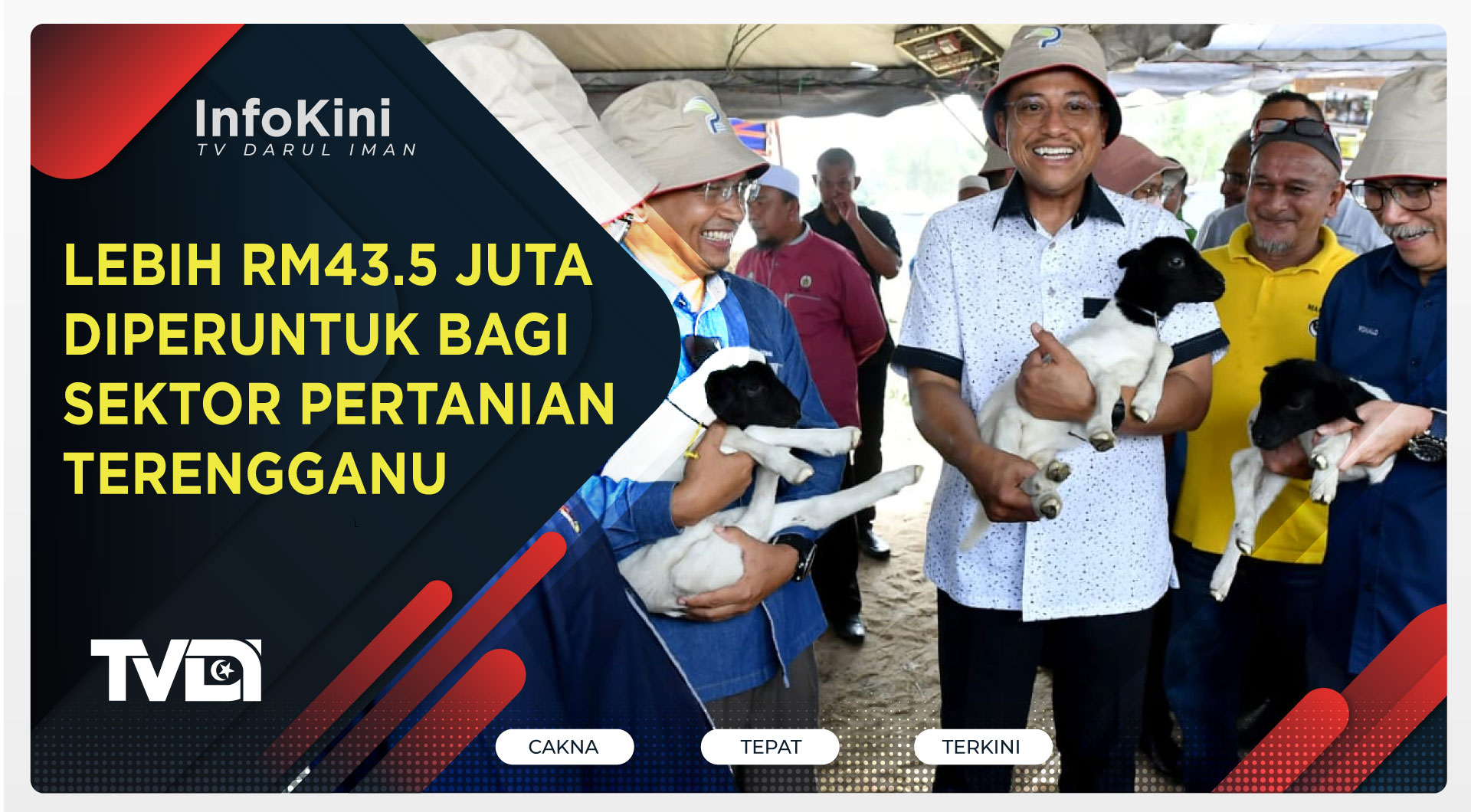 Lebih RM43.5 Juta Diperuntuk Bagi Sektor Pertanian Terengganu