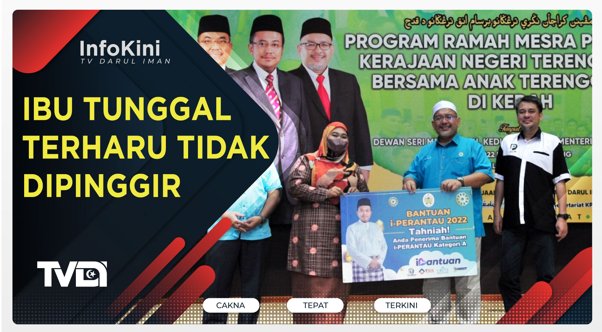 Ibu Tunggal Terharu Tidak Dipinggir