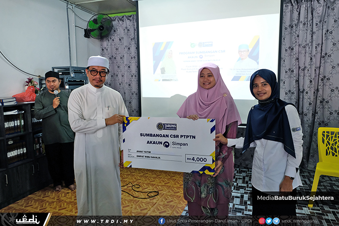 40 Anak Yatim Terima Sumbangan Dari PTPTN