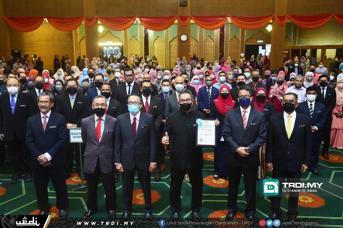 Pejabat SUK Terengganu Terima Anugerah AKKP