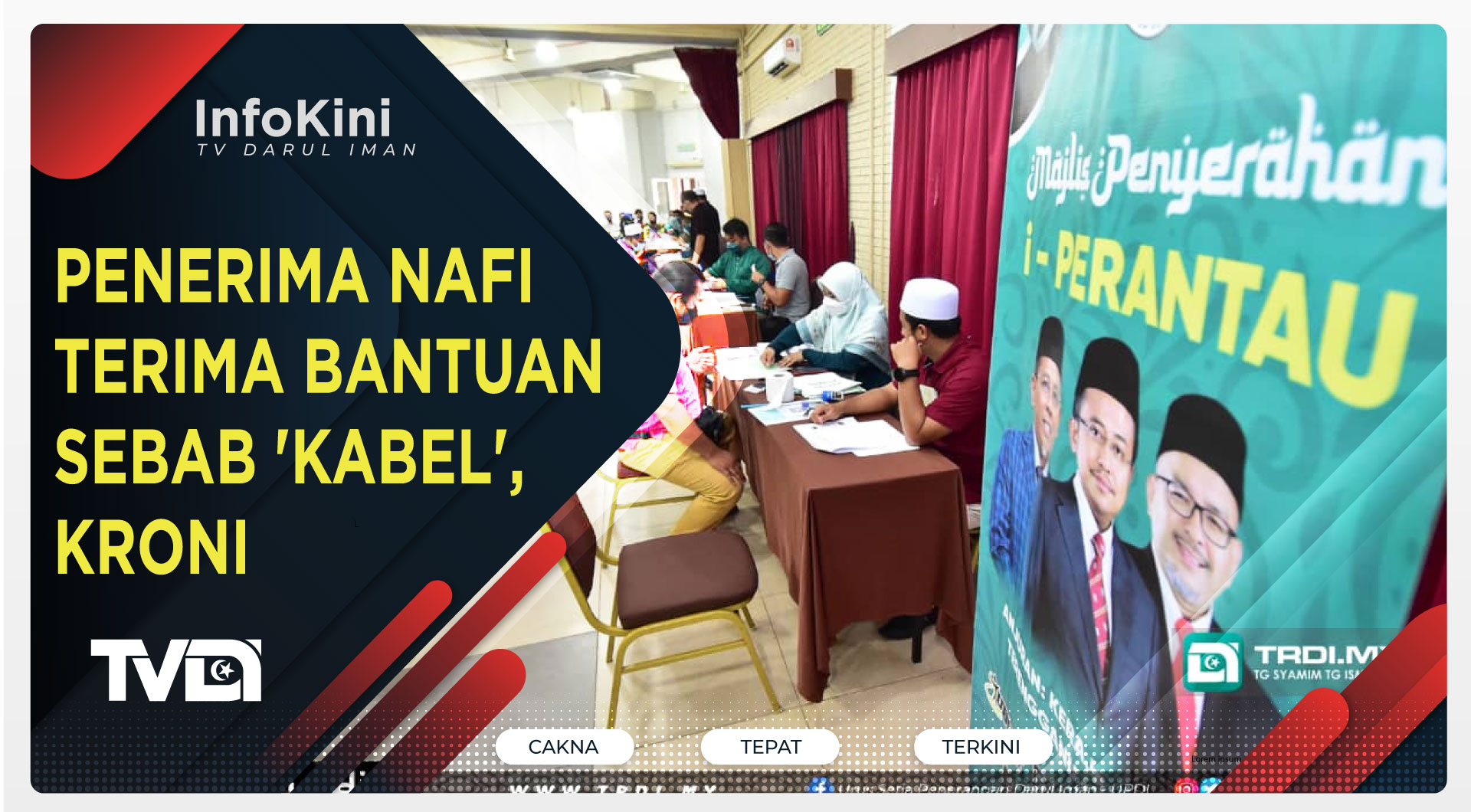 Penerima Nafi Terima Bantuan Sebab 'Kabel', Kroni