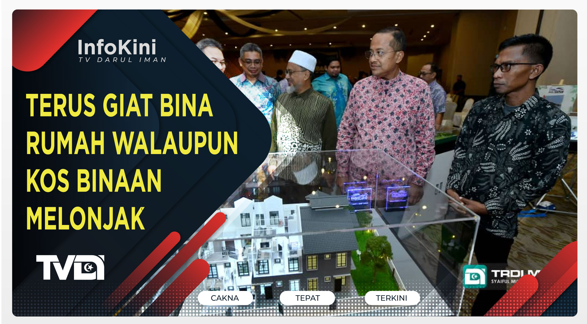 Terus Giat Bina Rumah Walaupun Kos Binaan Melonjak