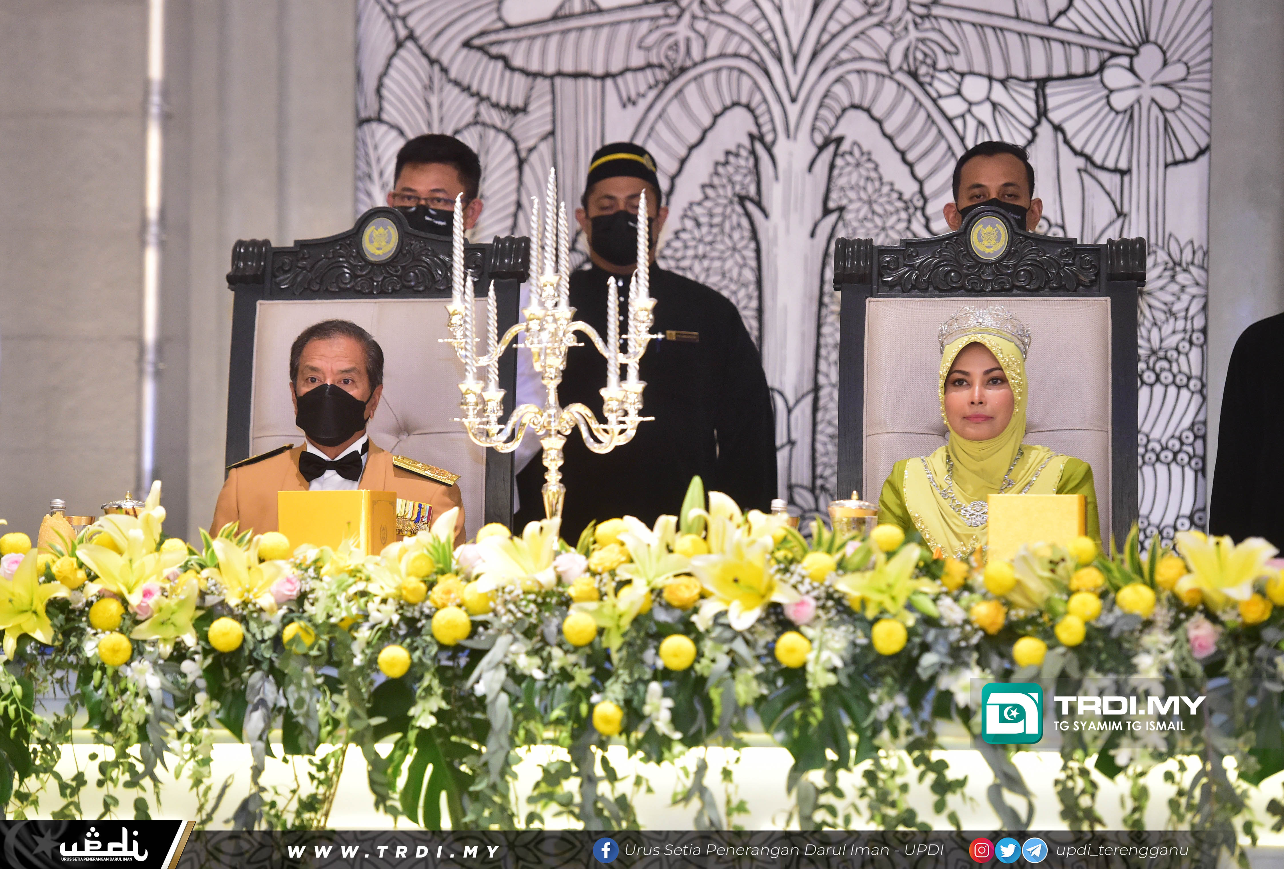 Majlis Santapan DiRaja di Dewan Santapan Istana Syarqiyah,Kuala Terengganu