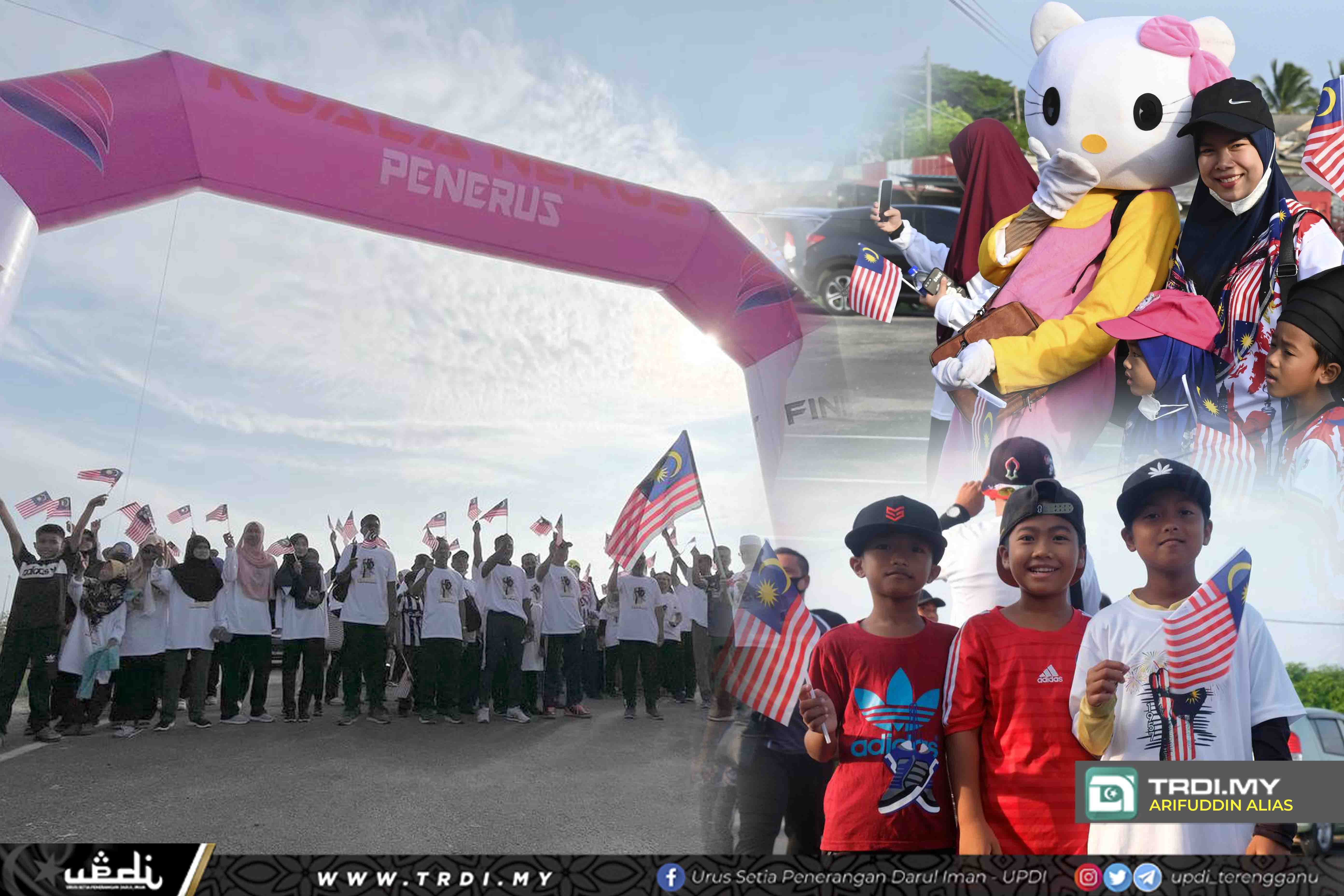 300 Peserta Sertai Langkah Merdeka Masjid Seberang Takir