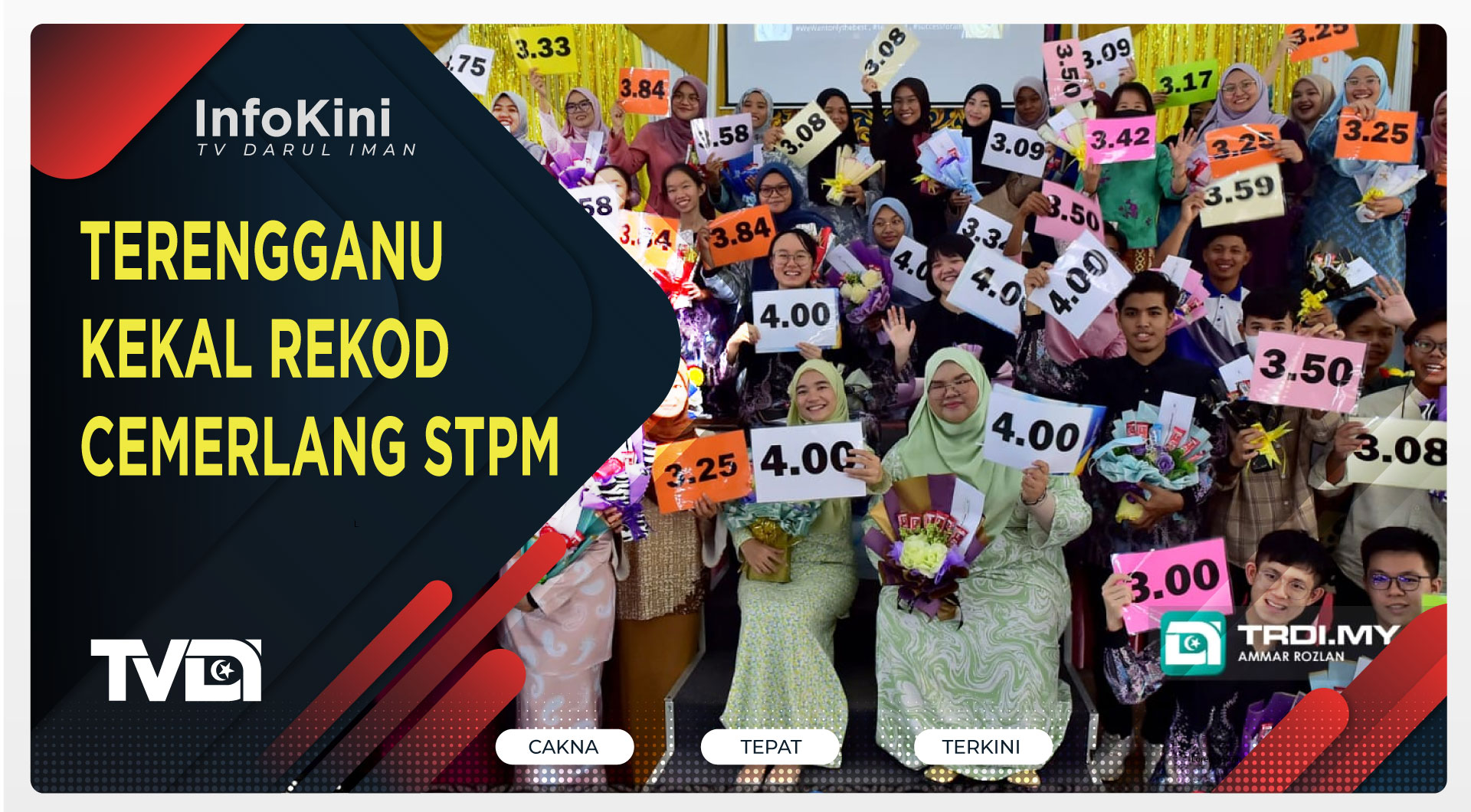 Terengganu Kekal Rekod Cemerlang STPM