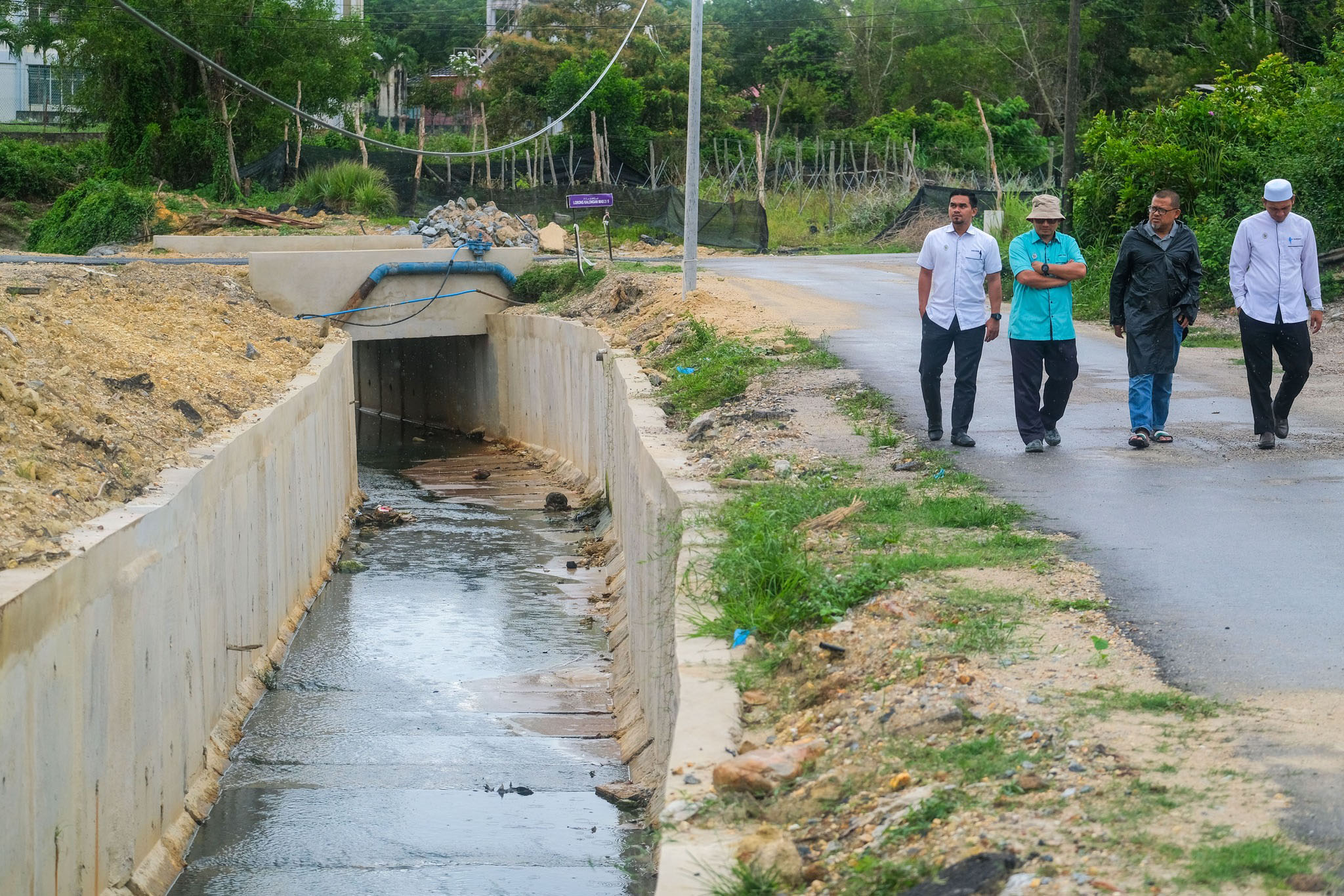 Longkang Baharu Bernilai RM200 Ribu Siap Dibina