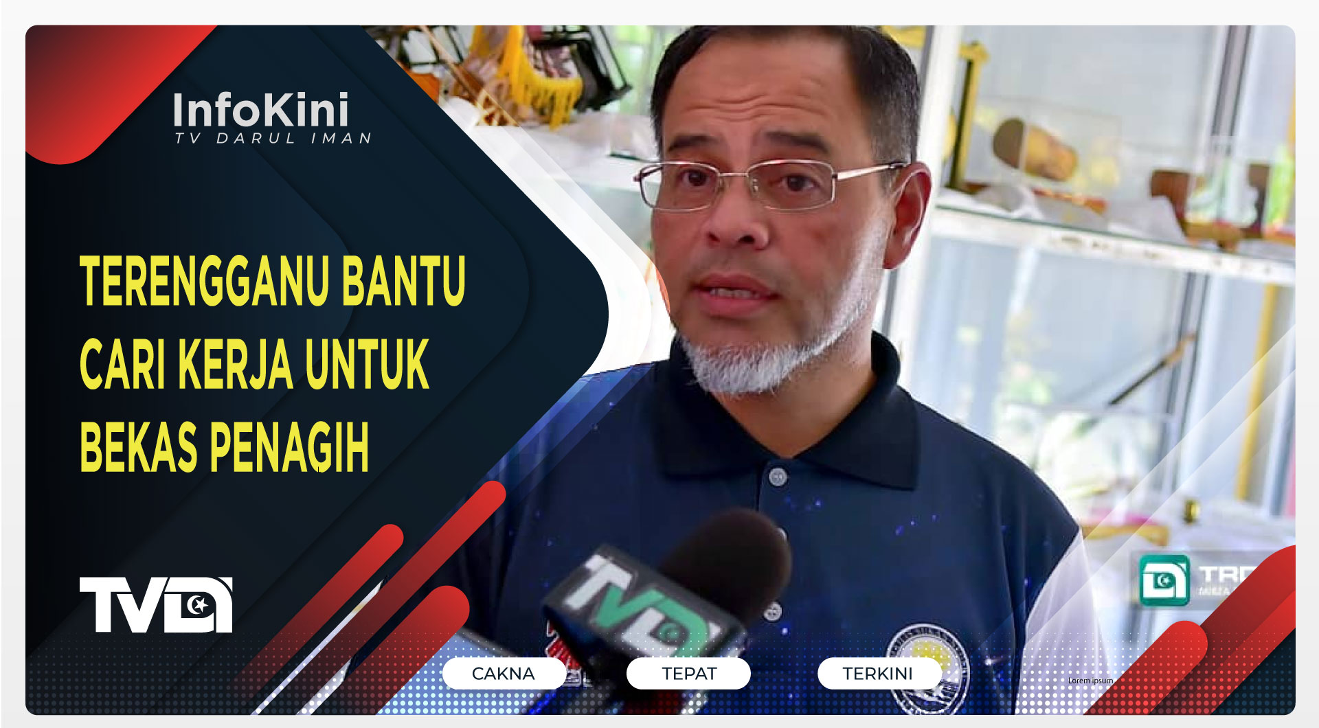 Terengganu Bantu Cari Kerja Untuk Bekas Penagih