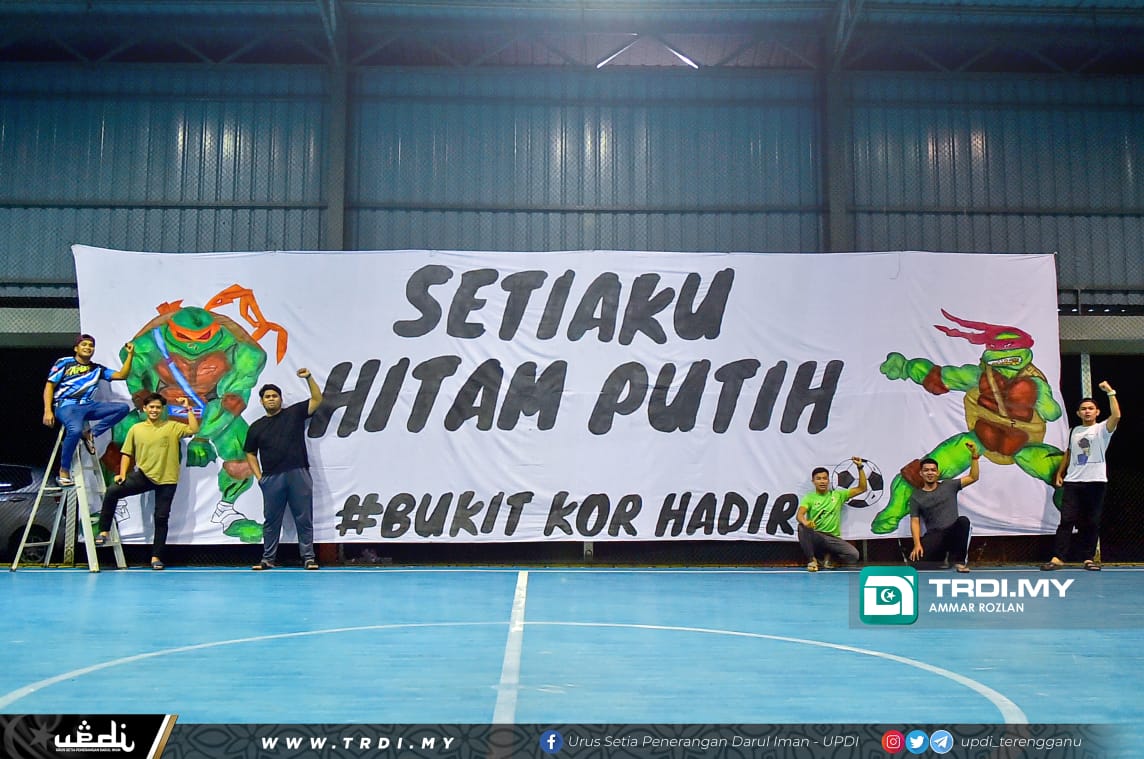 Kain Rentang Gergasi 'Ninja Turtles' Beri Semangat Buat TFC
