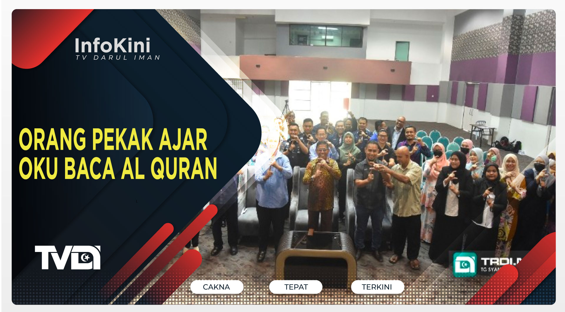 Orang Pekak Ajar OKU Baca Al Quran