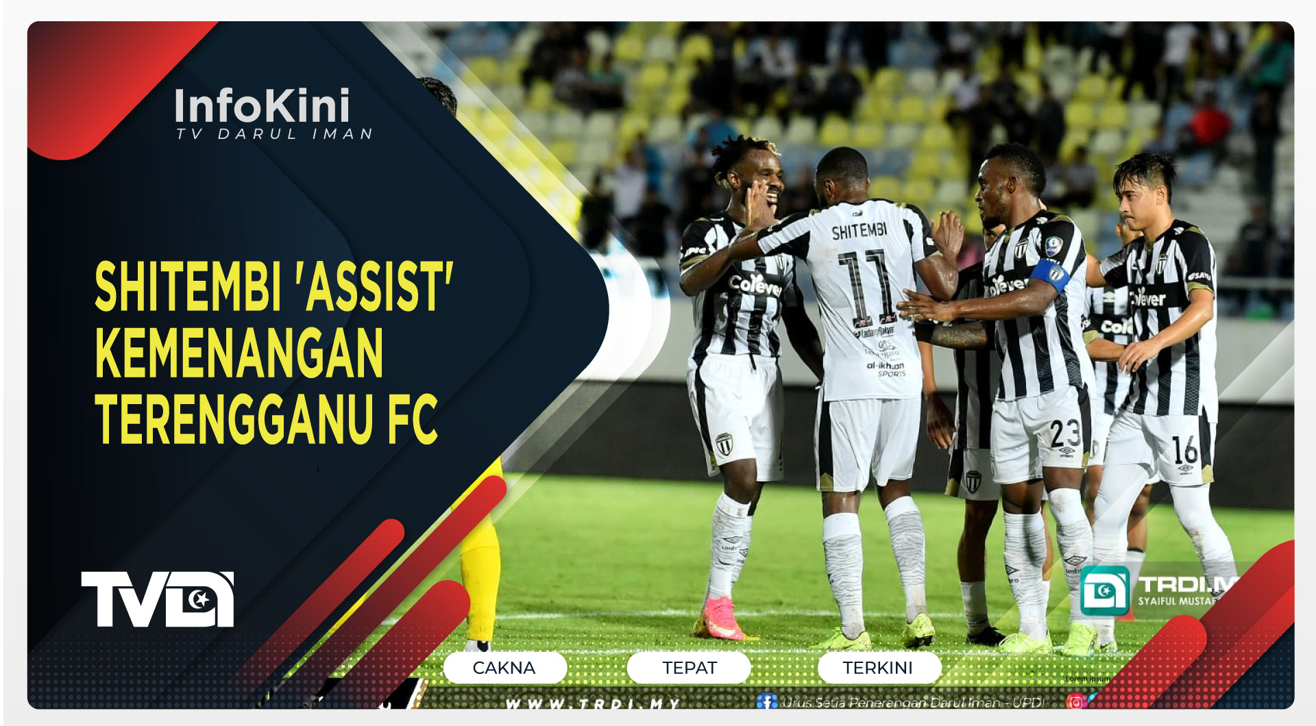 Shitembi 'Assist' Kemenangan Terengganu FC