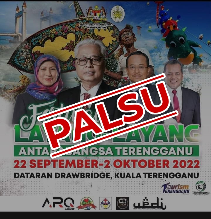 Poster Festival Layang-Layang Antarabangsa Palsu