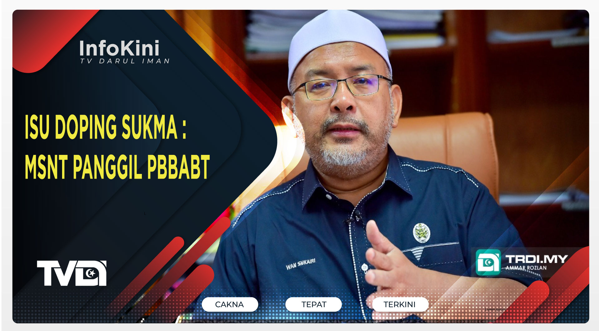 Isu Doping SUKMA : MSNT Panggil PBBABT