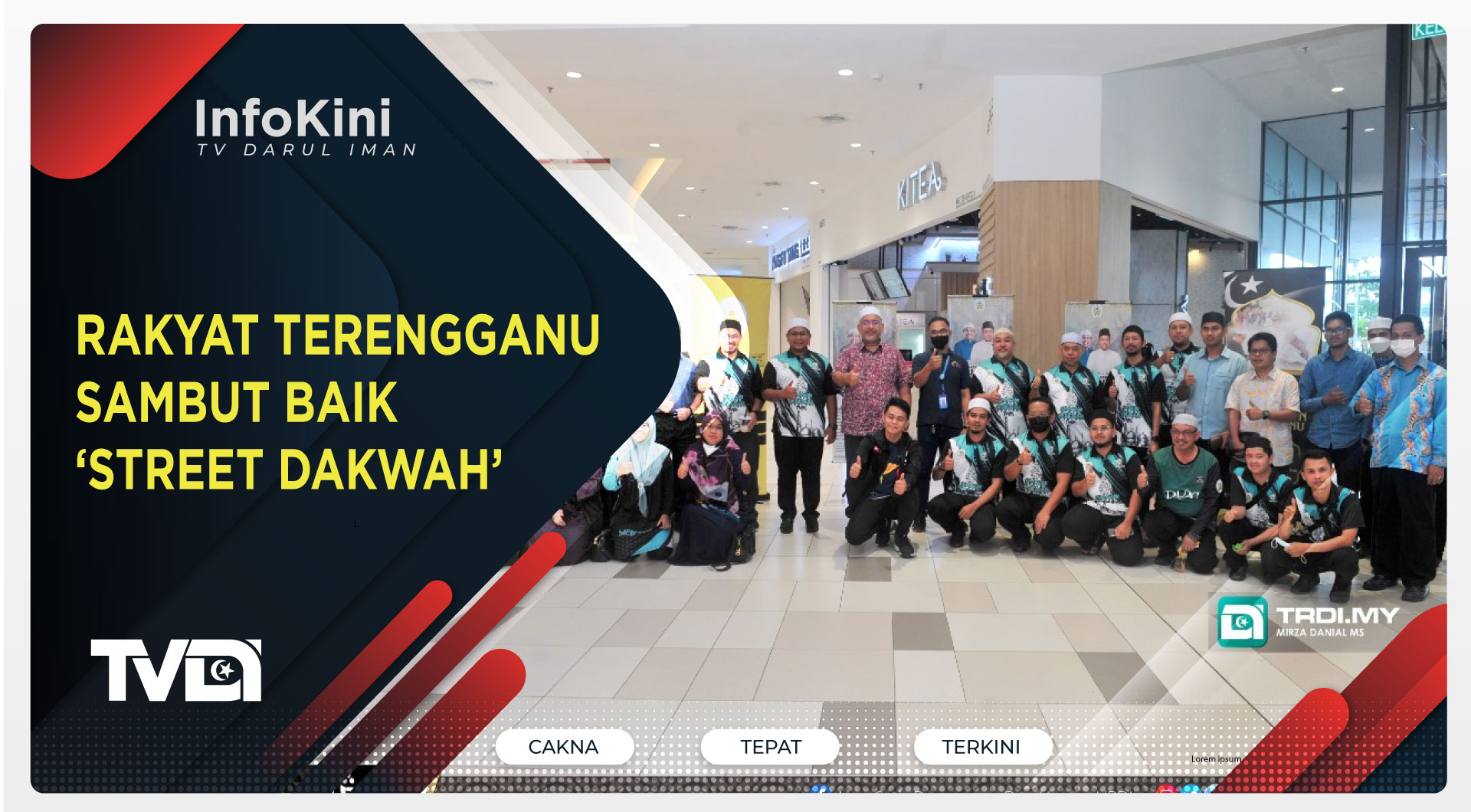 Rakyat Terengganu Sambut Baik ‘Street Dakwah’