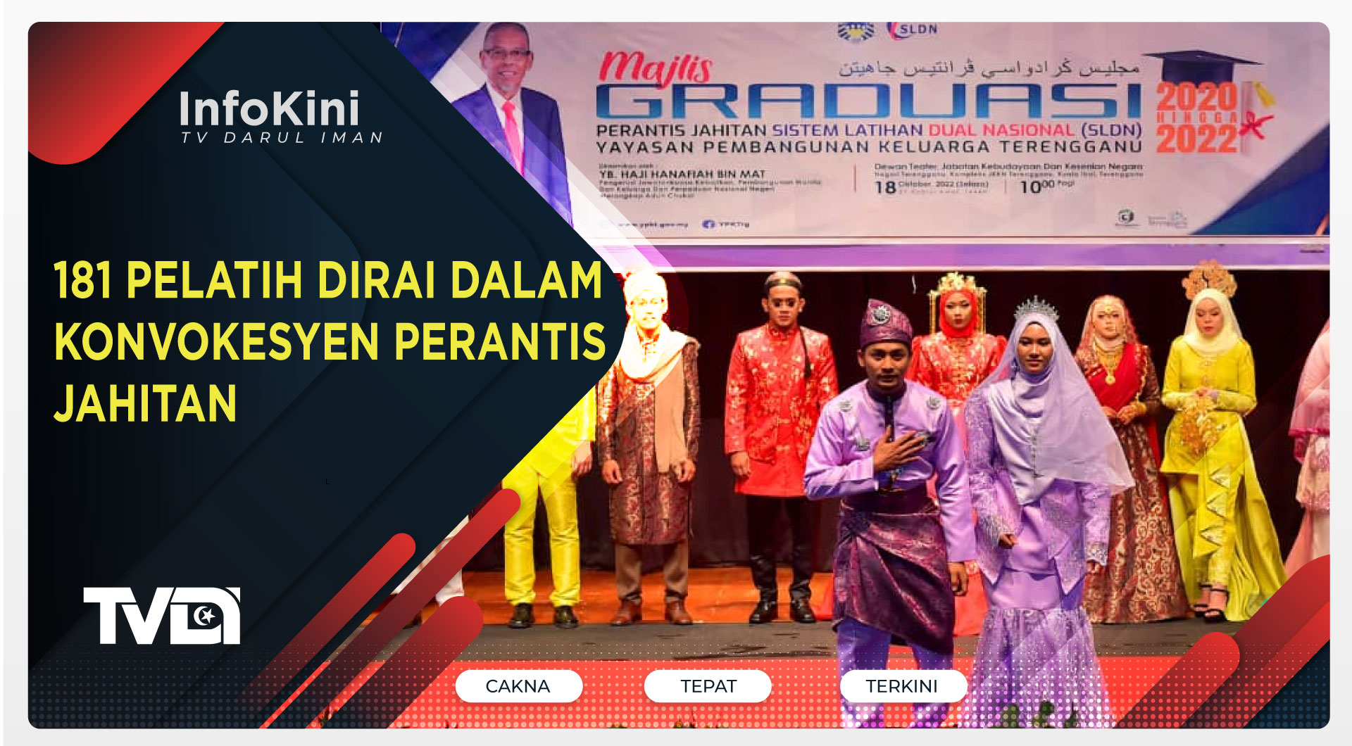 181 Pelatih Dirai Dalam Konvokesyen Perantis Jahitan