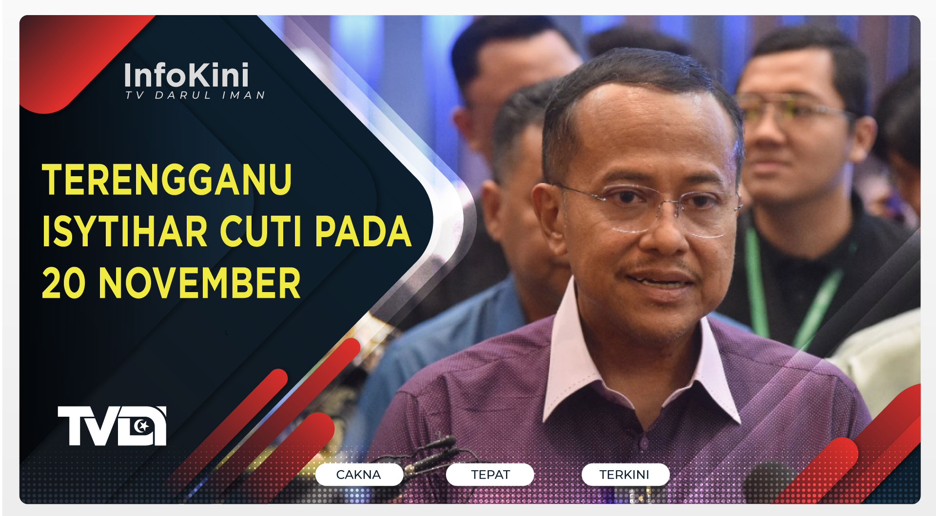 Terengganu Isytihar Cuti Pada 20 November