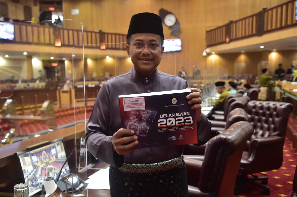 BAJET 2023:Terengganu Bentang Belanjawan 2023 Berjumlah RM1.991 Bilion