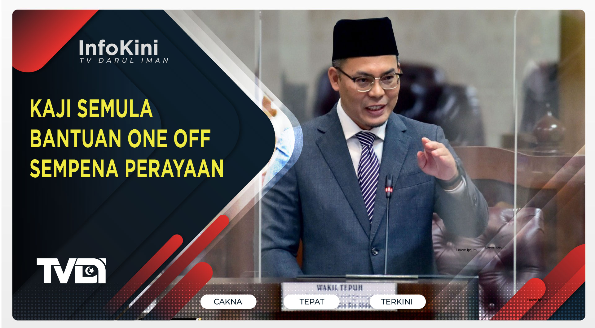 Kaji Semula Bantuan 'One-Off' Sempena Perayaan