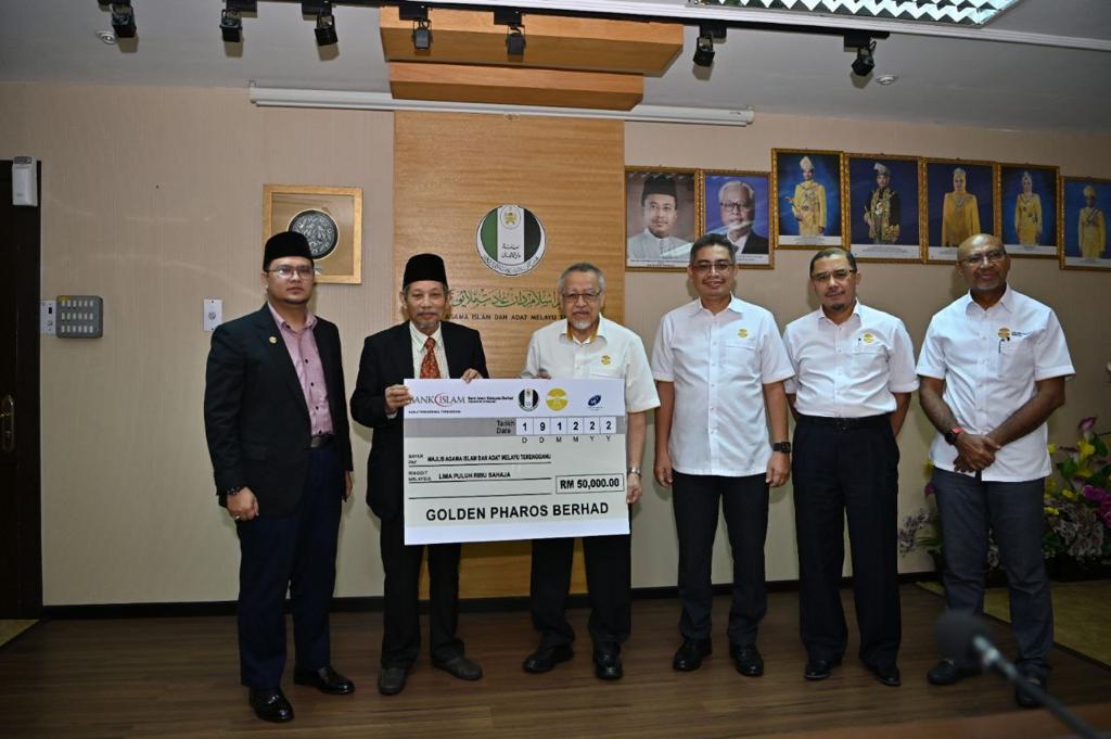 Golden Pharos Serah RM400,000 Zakat Perniagaan