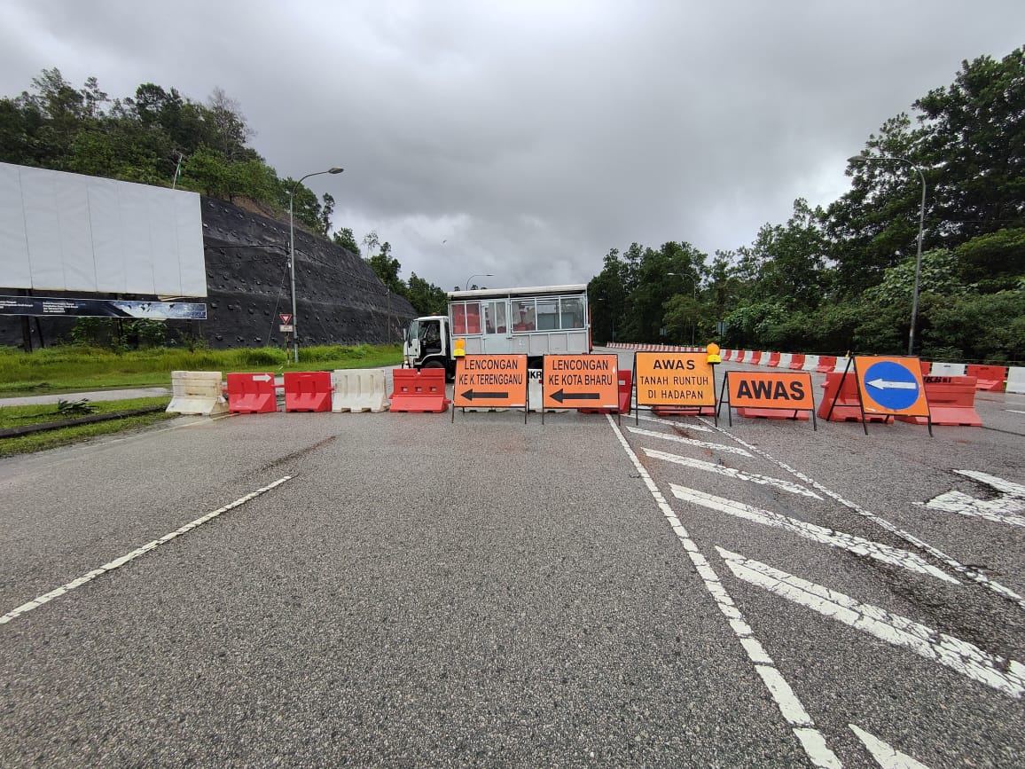 Jalan Mendap: Laluan Jalan Simpang Gaung-Sungai Tong, Setiu Ditutup
