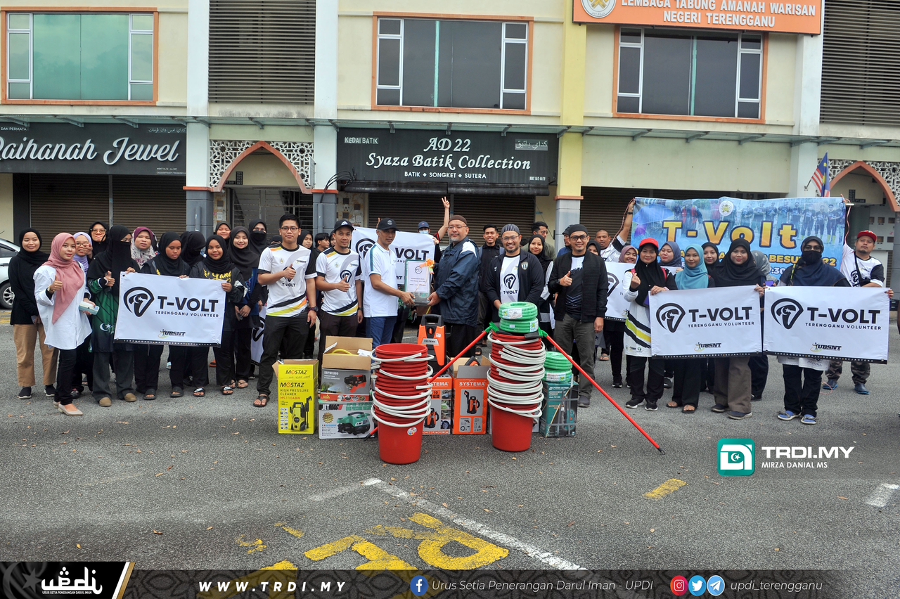 200 Sukarelawan T-Volt Diatur ke Misi Pasca Banjir