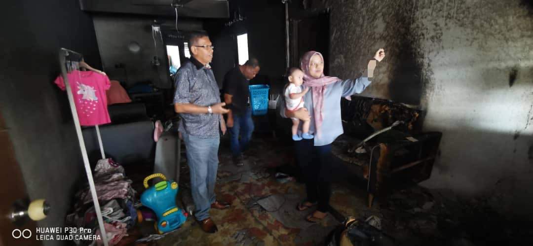 JKM, MAIDAM Hulur Bantuan Kepada Mangsa Kebakaran