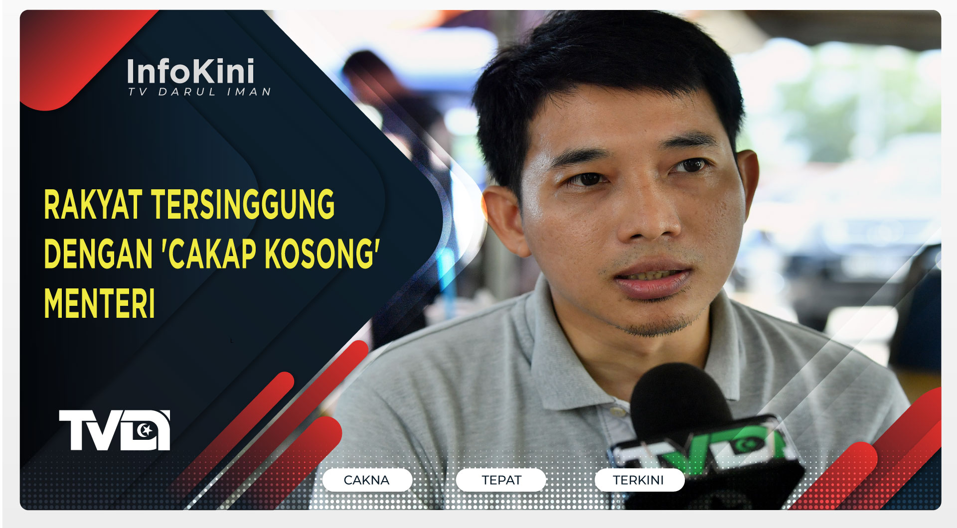Rakyat Tersinggung Dengan 'Cakap Kosong' Menteri