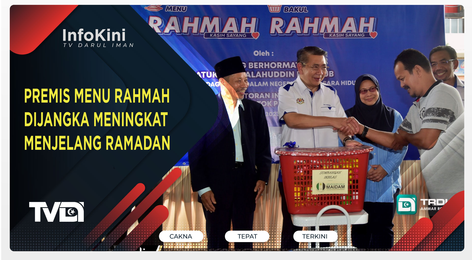 Premis Menu Rahmah Dijangka Meningkat Menjelang Ramadan
