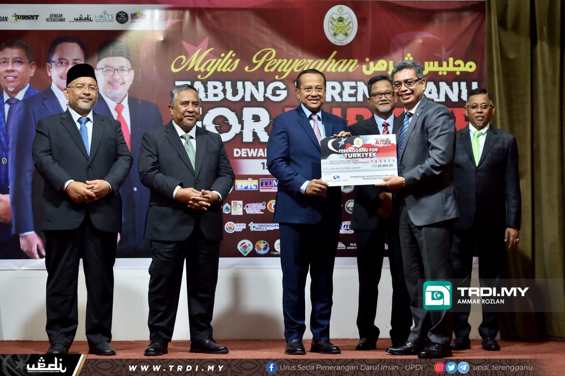 Terengganu Berjaya Kumpul RM1.3 Juta Bantu Turkiye