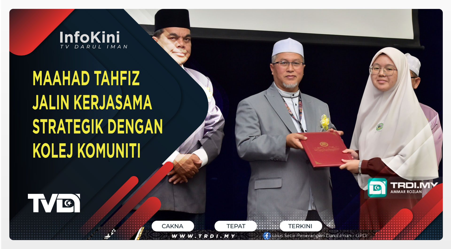 Maahad Tahfiz Jalin Kerjasama Strategik Dengan Kolej Komuniti