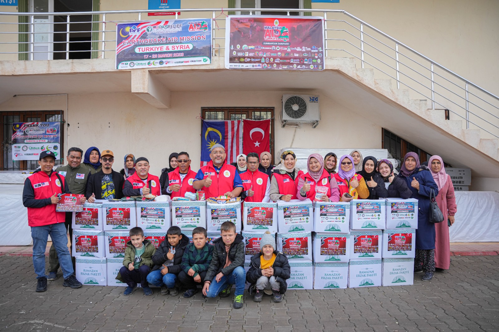 Dana RM1.3 Juta Diagih Kepada Rakyat Turkiye, Syria