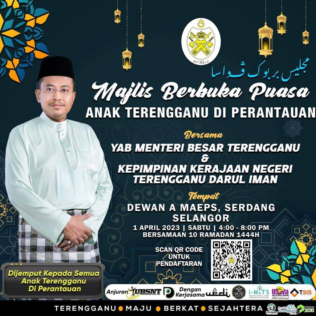 MB Ajak Perantau Terengganu Berbuka Puasa Bersama