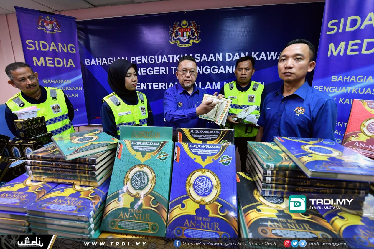 KDN Rampas 4,320 Naskah Al-Quran