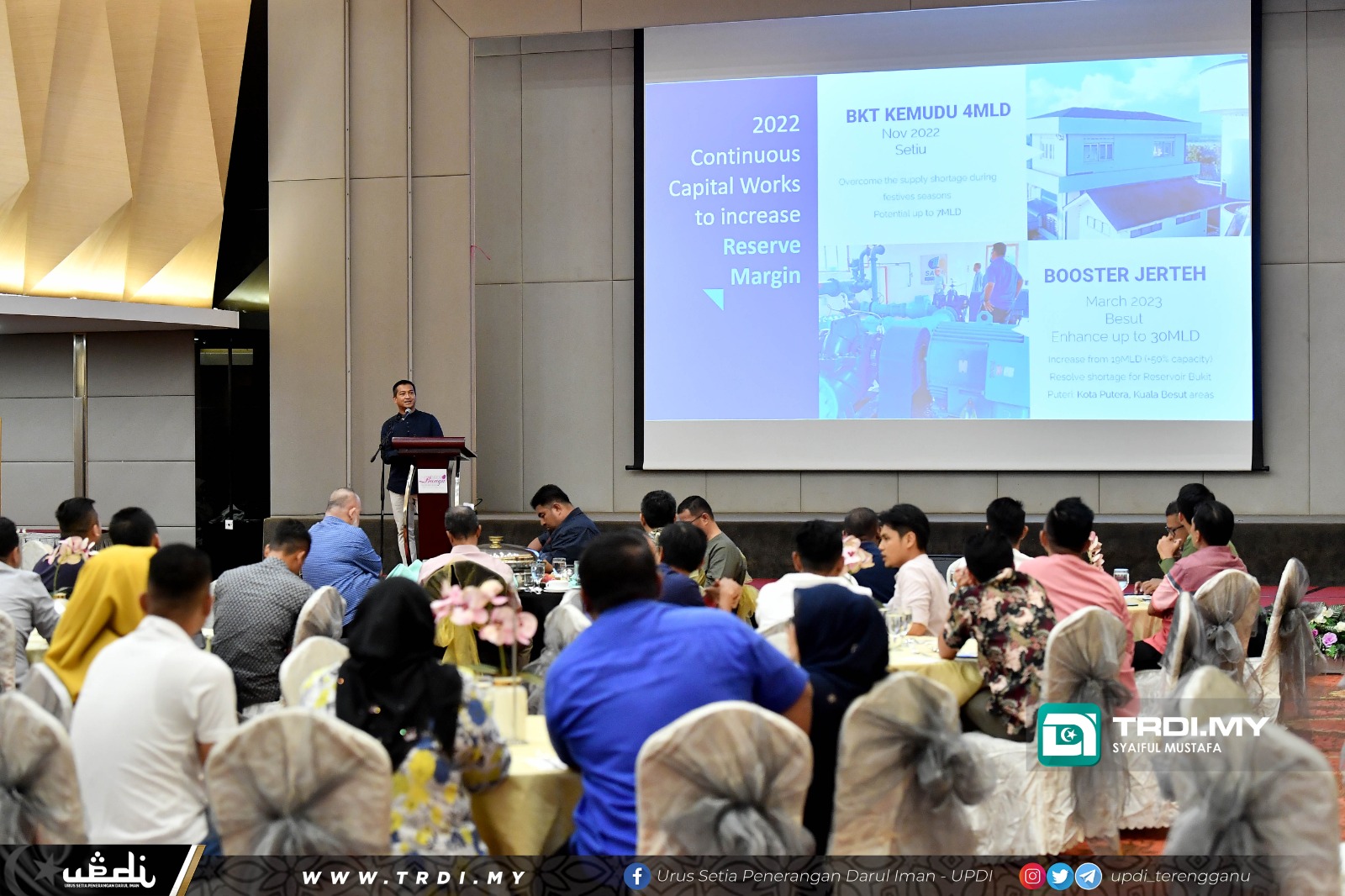 SATU Laksana Pelan Kontingensi Air Menjelang Aidilfitri