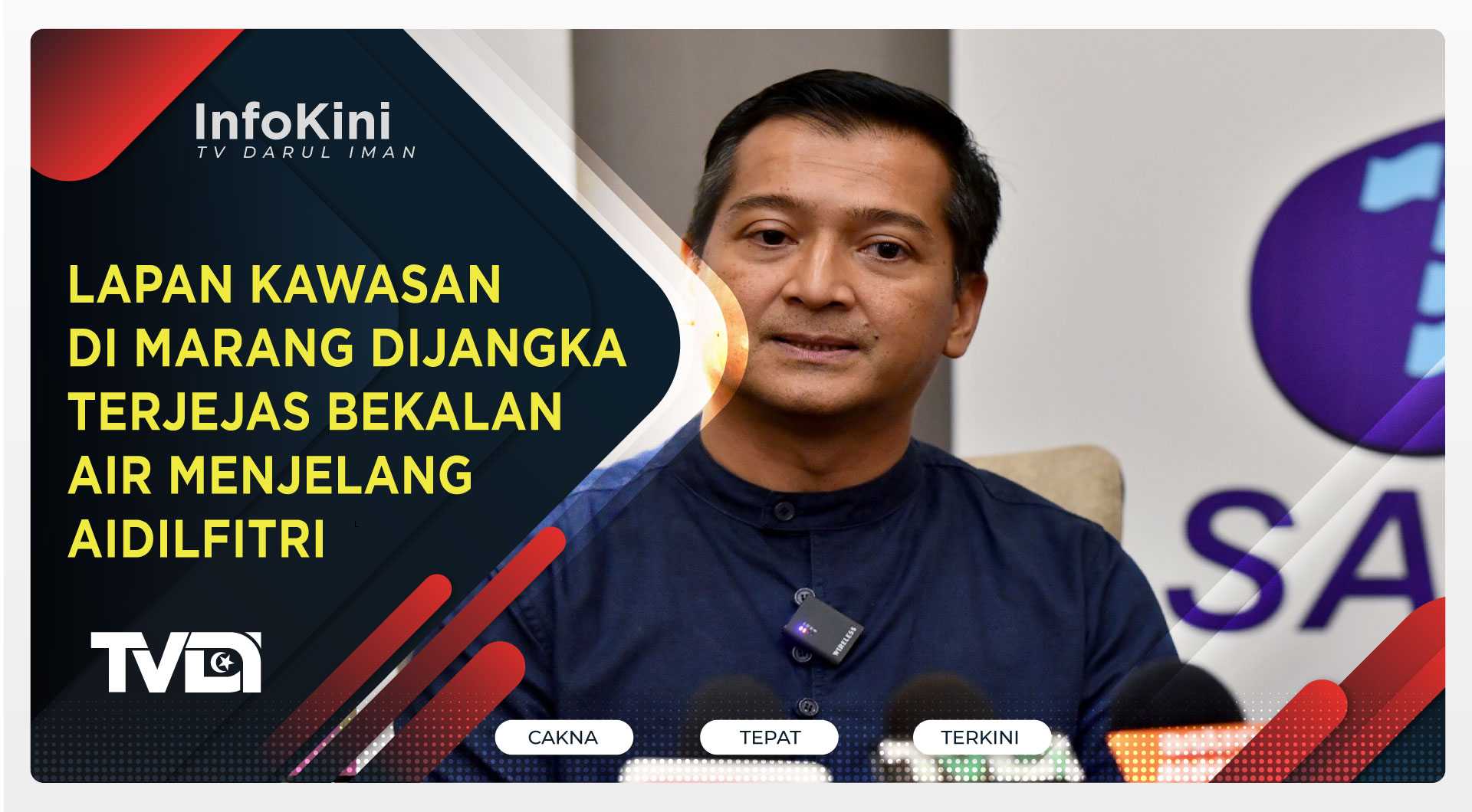 Lapan Kawasan Di Marang Dijangka Terjejas Bekalan Air Menjelang Aidilfitri