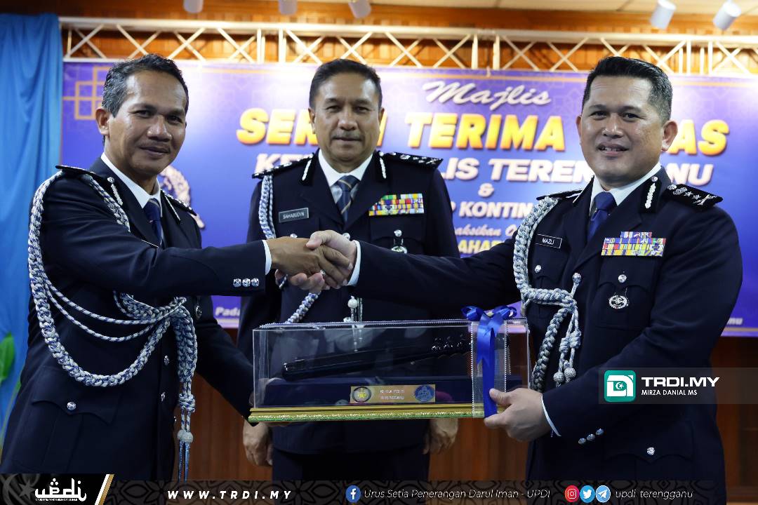 Mazli Mazlan Dilantik Ketua Polis Terengganu Baharu