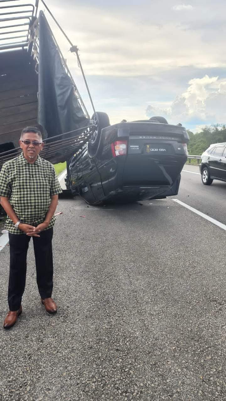 Exco Kerajaan Terengganu Cedera Dalam Kemalangan