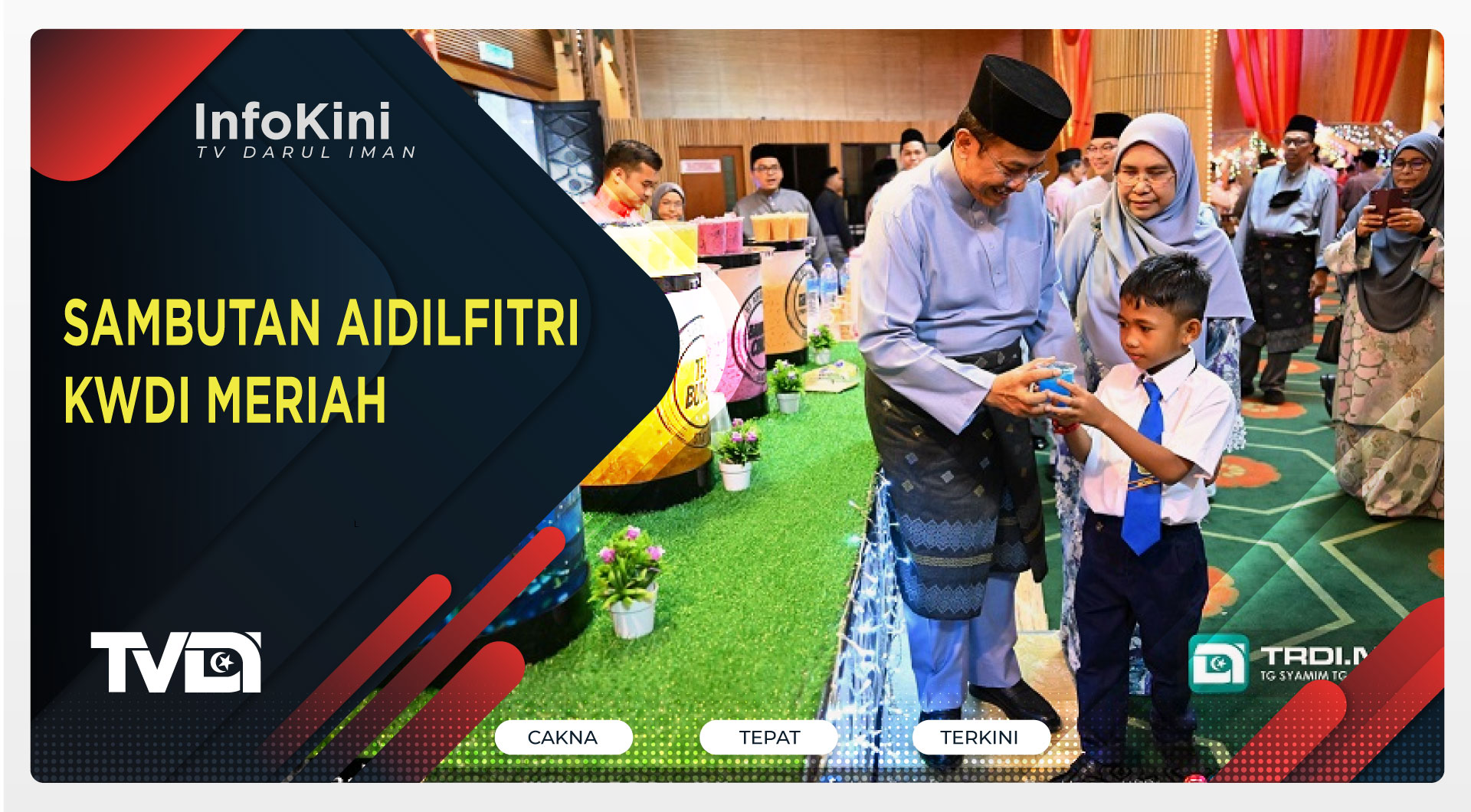 Sambutan Aidilfitri KWDI Meriah
