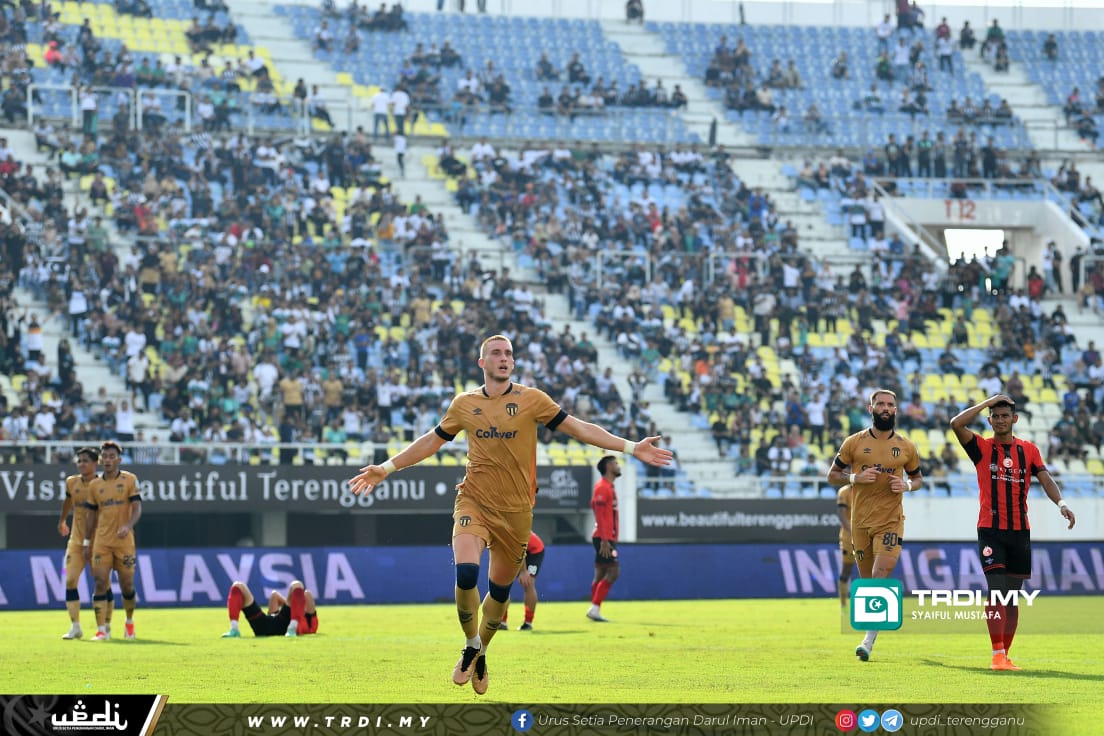 Piala FA: Terengganu FC Mara Ke Separuh Akhir