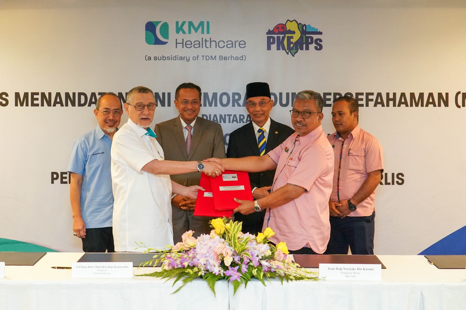 KMI Healthcare, PKENPs Tandatangan MoU Untuk Pembangunan Kesihatan di Perlis