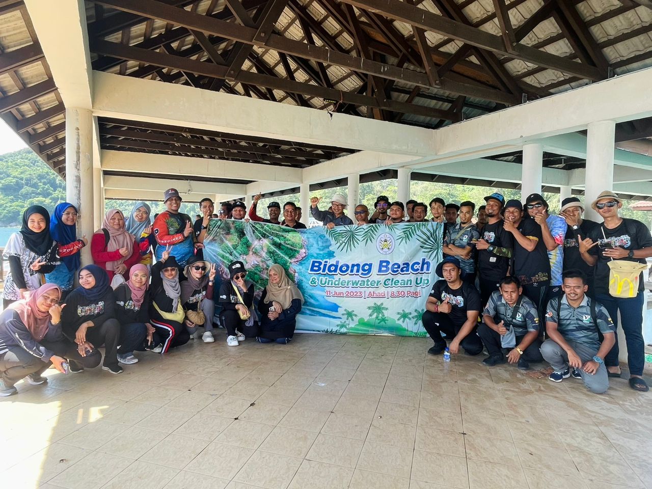 Lebih 100 Peserta Jayakan ‘Bidong Beach And Sea Cleanup 2023’
